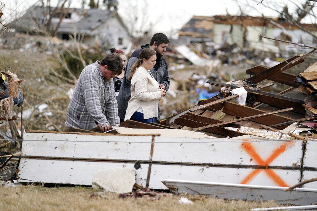 Kentucky remembers tornado victims as rebuilding continues | News ...